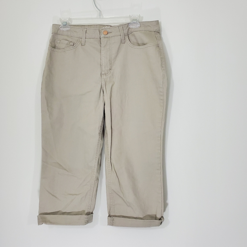 Riders by Lee Khaki Capris,  Size 10